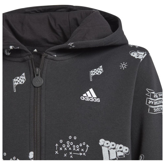 Adidas Παιδική ζακέτα J BLUV Q3 FZHD
